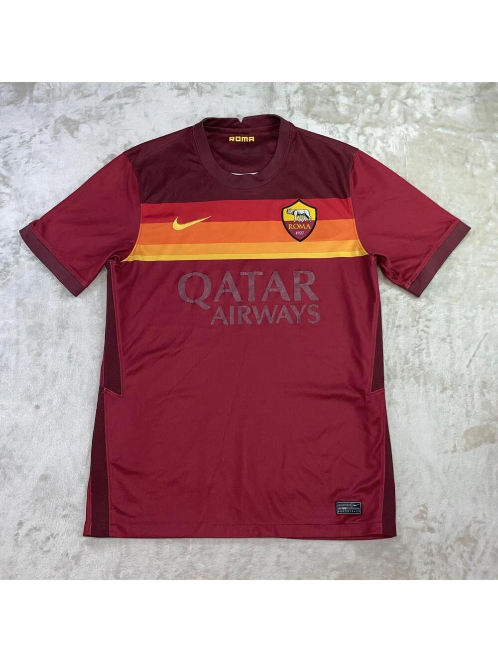 NIKE AS ROMA JERSEY 2020/2021 HOME KIT SOCCER  JERSEY MENS Sz M